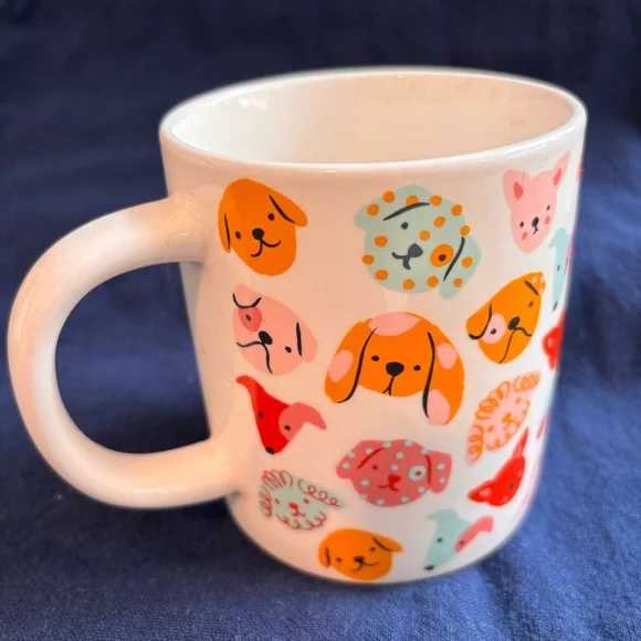 Parker Lane Dog Person Mug Colorful Dog Faces - Picture 3 of 8